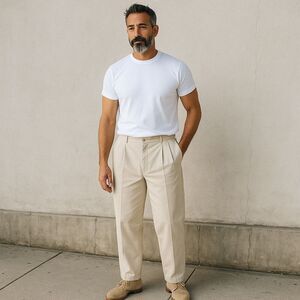 Men’s Eddie Bauer Tan Khaki Pants Size 36